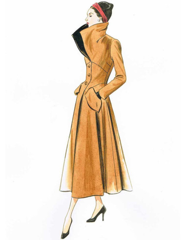 Patrón de abrigo - Vogue 1669