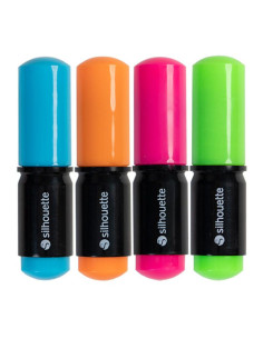 Juego de 4 rotuladores fluorescentes Silhouette