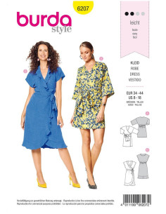 Patrón de vestido - Burda 6207