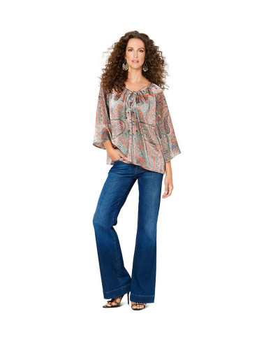 Patrón de blusa - Burda 6227