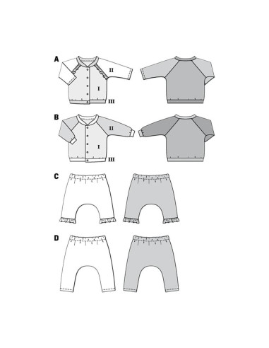 Patrón de chaqueta - Burda 9297