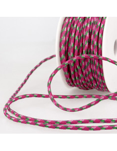 Cordón multicolor deportivo - Fucsia, rosa y verde