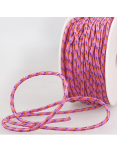 Cordón multicolor deportivo - Rosa, violeta y naranja