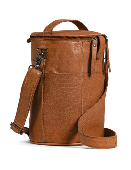 Bolsa de almacenamiento de cuero para tejido Muud Saturn XL - Whisky