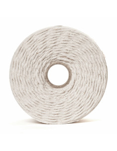 Cordón de algodón macramé 3 mm natural 2