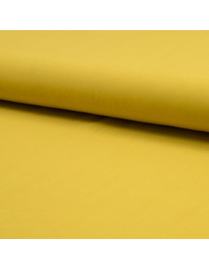 Tejido popelina de viscosa - Amarillo ocre