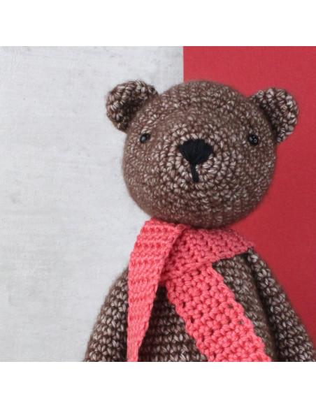 Kit de crochet - Bobbi el osito