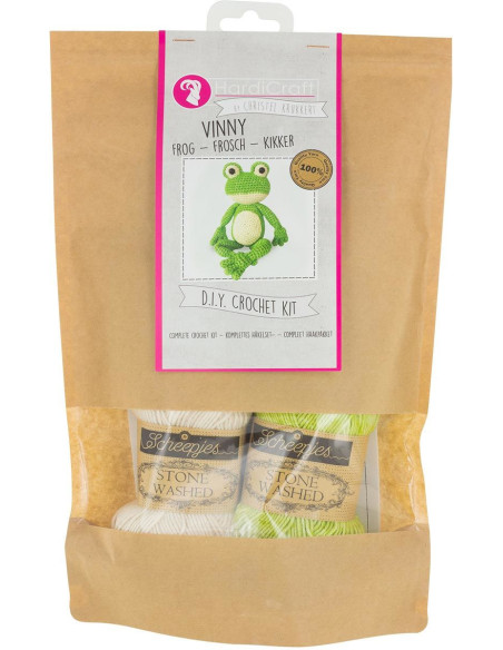 Kit de crochet - Vinny la rana
