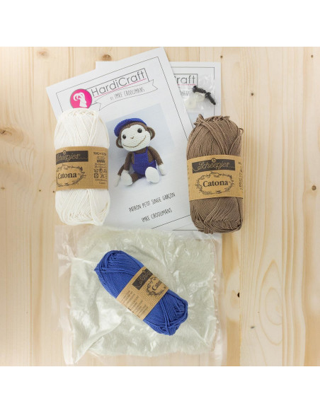 Kit de crochet - Bryan el mono