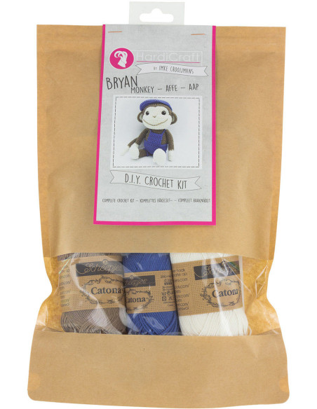 Kit de crochet - Bryan el mono