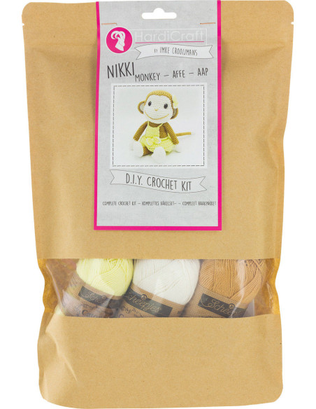 Kit de crochet - Nikki el mono