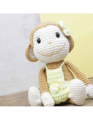 Kit de crochet - Nikki el mono