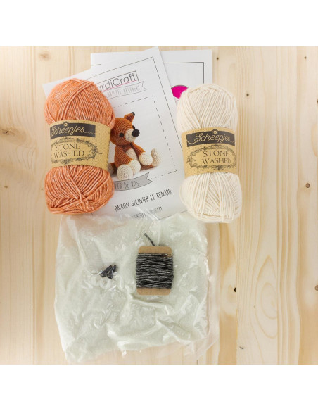 Kit de crochet - Splinter el zorro