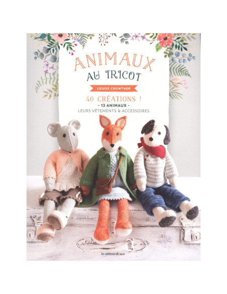 Libro de animales de punto - 40 creaciones - 13 animales