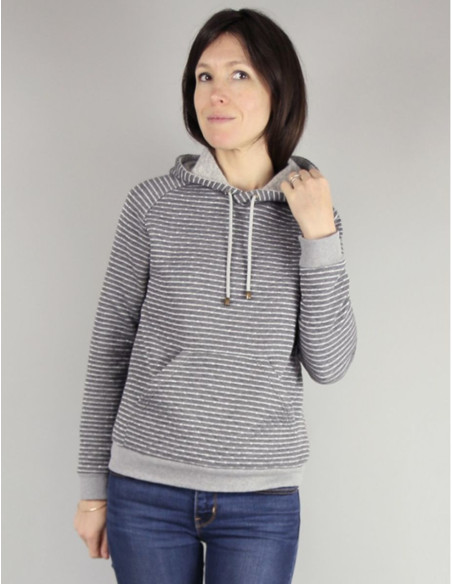 Patrón de sudadera Icone - Atelier Scämmit