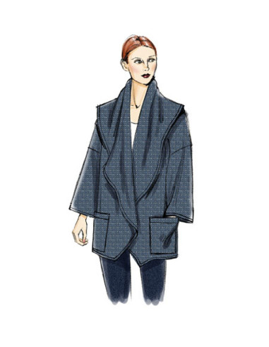 Patrón de chaqueta - Vogue 8930
