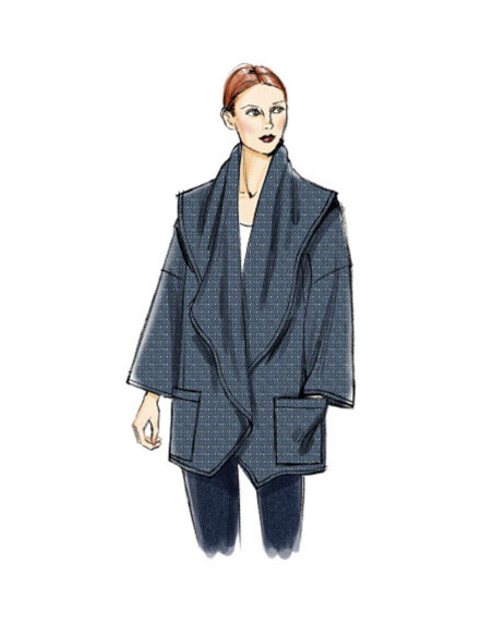 Patrón de chaqueta - Vogue 8930