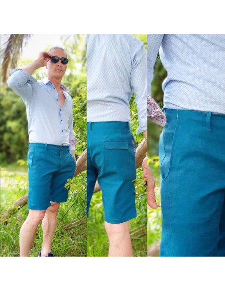 Patrón de bermuda para hombre El Playboy - Los BG