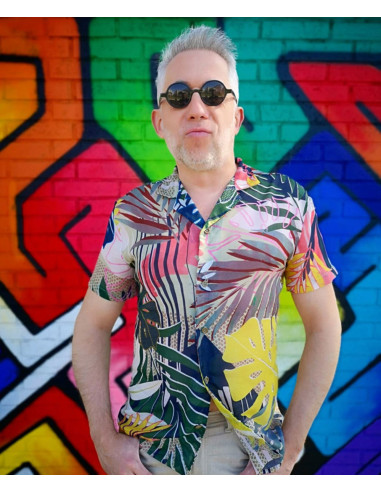 Patrón de camisa de hombre Le Surfeur - Les BG