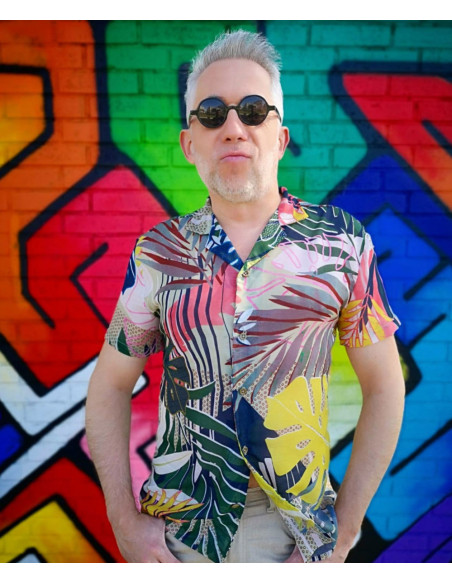 Patrón de camisa de hombre Le Surfeur - Les BG