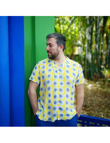 Patrón de camisa de hombre Le Surfeur - Les BG