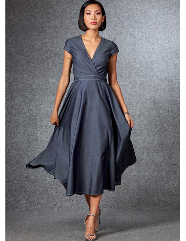 Patrón de vestido - Vogue 1672