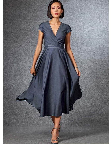 Patrón de vestido - Vogue 1672