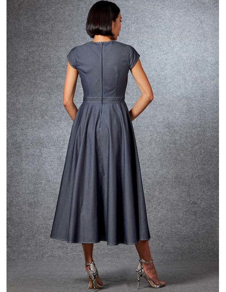 Patrón de vestido - Vogue 1672