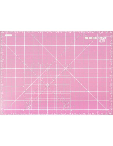 Tabla de corte patchwork Olfa 45 x 60 cm - Rosa