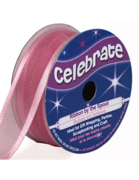 Cinta de organza Celebrate rosa viejo - 20 mm x 4 m