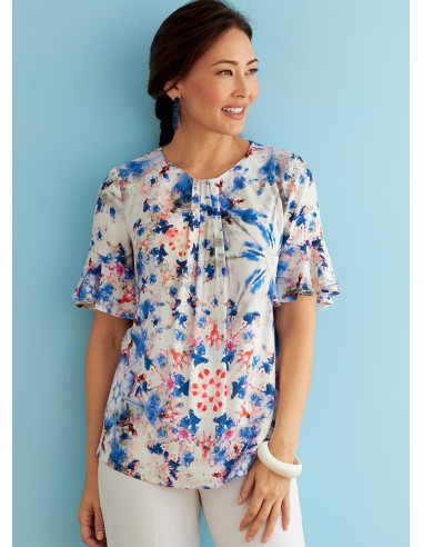 Patrón de blusa - Butterick 6730