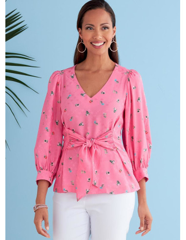 Patrón de blusa - Butterick 6731
