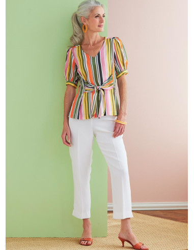 Patrón de blusa - Butterick 6731