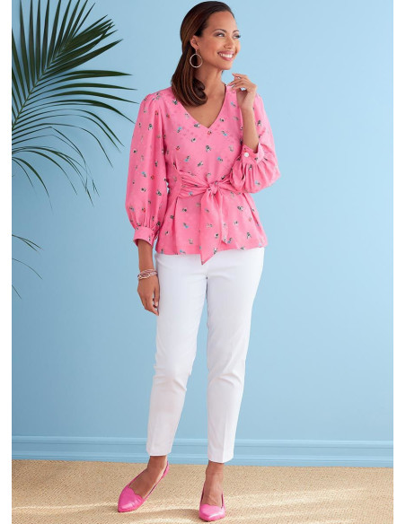 Patrón de blusa - Butterick 6731