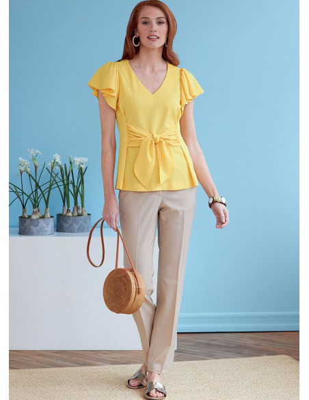 Patrón de blusa - Butterick 6731