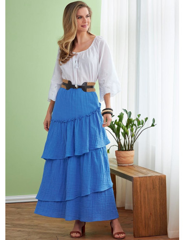 Patrón de falda - Butterick 6736