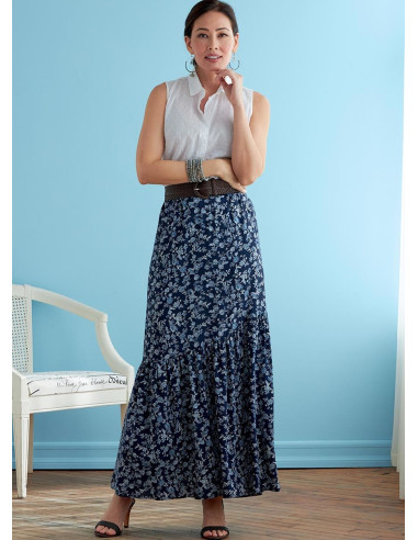 Patrón de falda - Butterick 6736