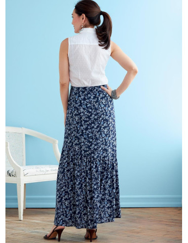 Patrón de falda - Butterick 6736