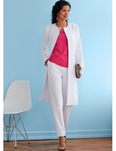 Patrón de chaqueta, abrigo, blusa y pantalón - Butterick 6740