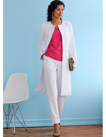 Patrón de chaqueta, abrigo, blusa y pantalón - Butterick 6740