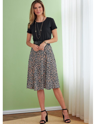 Patrón de falda - Butterick 6743