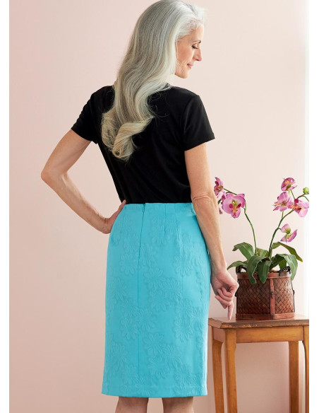Patrón de falda y cinturón - Butterick 6746
