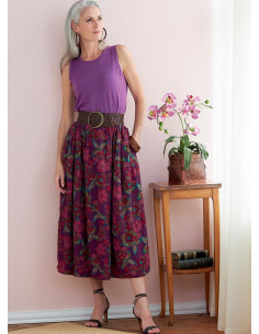 Patrón de falda - Butterick 6749