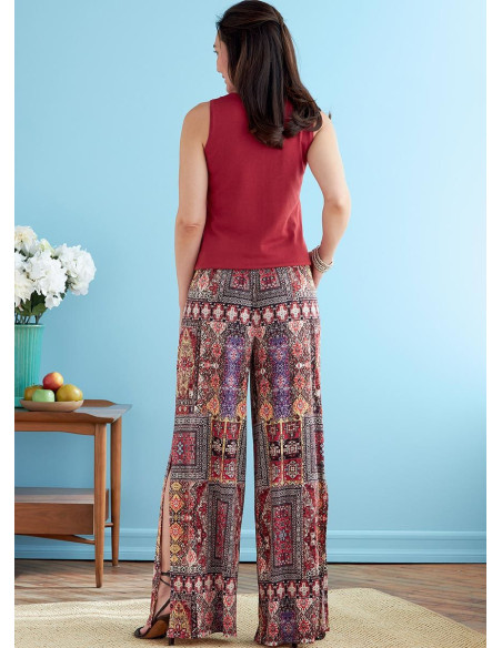 Patrón de short y pantalón - Butterick 6750