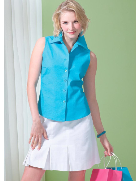 Patrón de camisa - Butterick 6753
