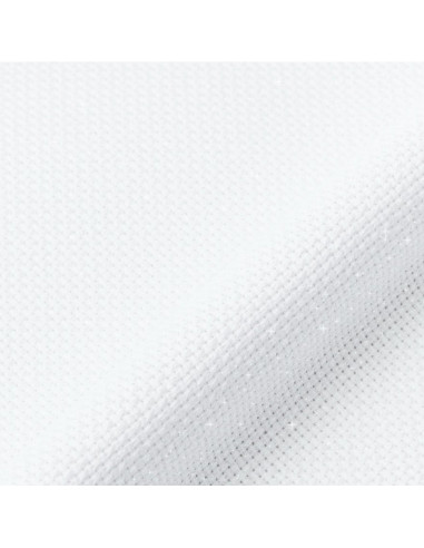 Tela aida 5.5 irisada para bordar DMC - Blanco