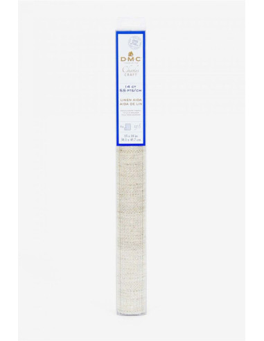 Tela aida de lino 5.5 para bordar DMC