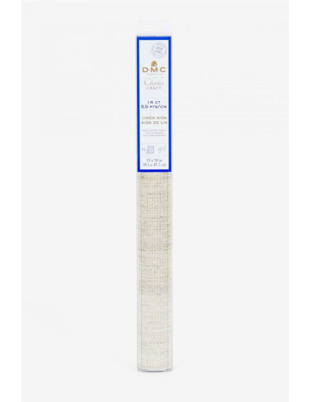 Tela aida de lino 5.5 para bordar DMC