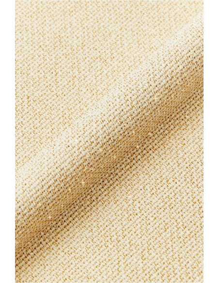 Tela aida 5.5 metalizada para bordar DMC