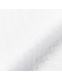 Tela de lino 11 hilos para bordar DMC - Blanco